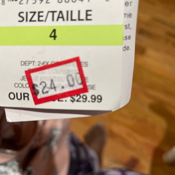 Guess toddler size 4 dress - Picture 3 of 3